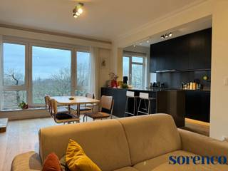 GEMEUBELD - Park Den Brandt - gerenoveerd twee slaapkamer appartement met zonnig terras ca. 10m²gelegen op de vierde verdieping in residentie...