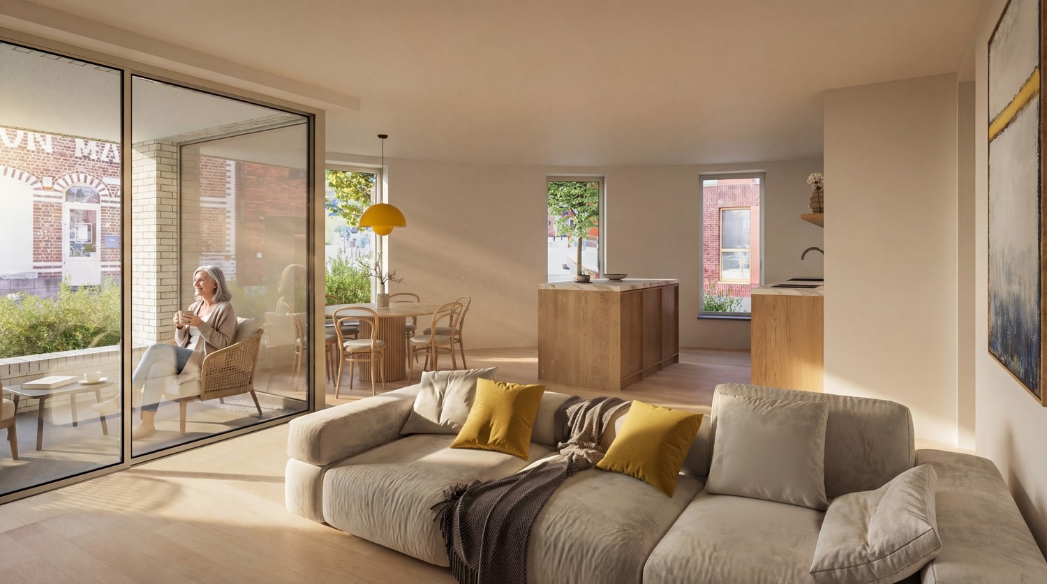 Appartement met 1 slaapkamer - foto 5