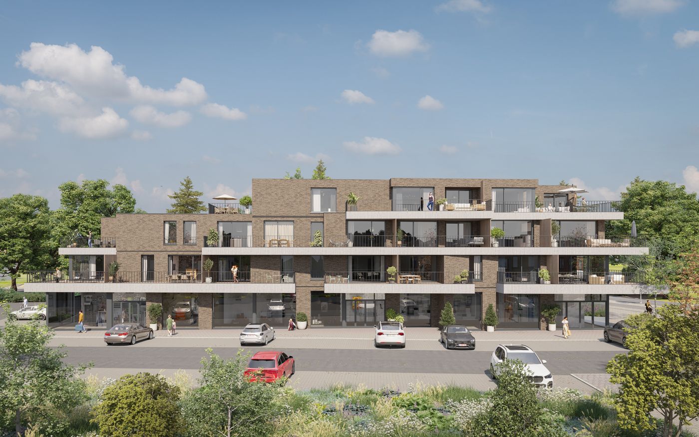 Nieuwbouwappartement te koop op TOPlocatie in Zedelgem! - foto 1
