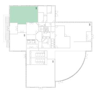 Mechelen Campus omvat een 60 m hoge toren en 10 lagere kantoorgebouwen, verbonden via een ondergrondse parking. Een mooie tuin met picknickruimte...