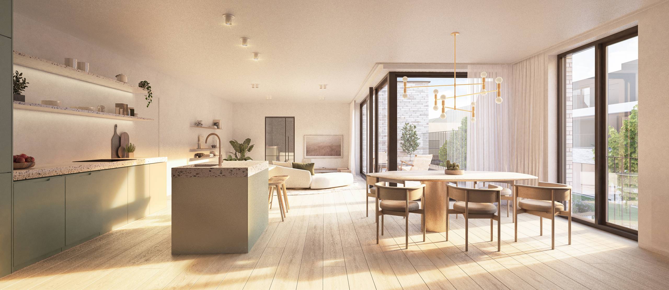 Prachtig nieuwbouw appartement - centrum van Grimbergen - foto 1