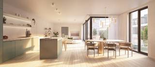 Den Dobbel Arend bestaat uit 11 appartementen, 2 duplexen en 3 handelsruimtes. Het gebouw aan de Hogesteenweg herbergt de 3 handelsruimtes en...