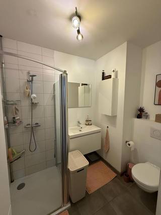 Dit recent appartement combineert modern comfort met een warme, huiselijke sfeer. Dankzij de grote ramen geniet de leefruimte van veel...