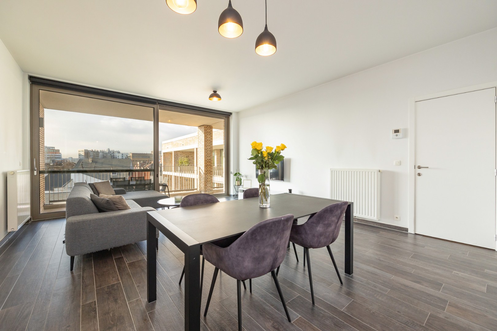 Modern appt met 2 slpk en ruim terras nabij 't Eilandje! - foto 4