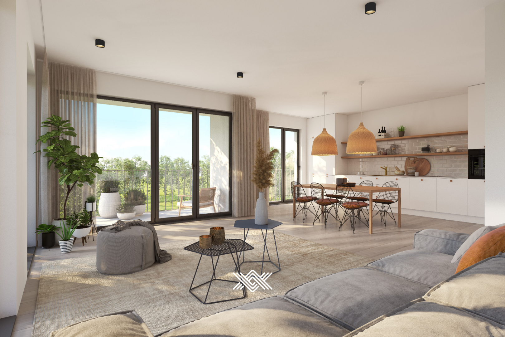 Nieuwbouwappartement met 2 slaapkamers in Gent - foto 4