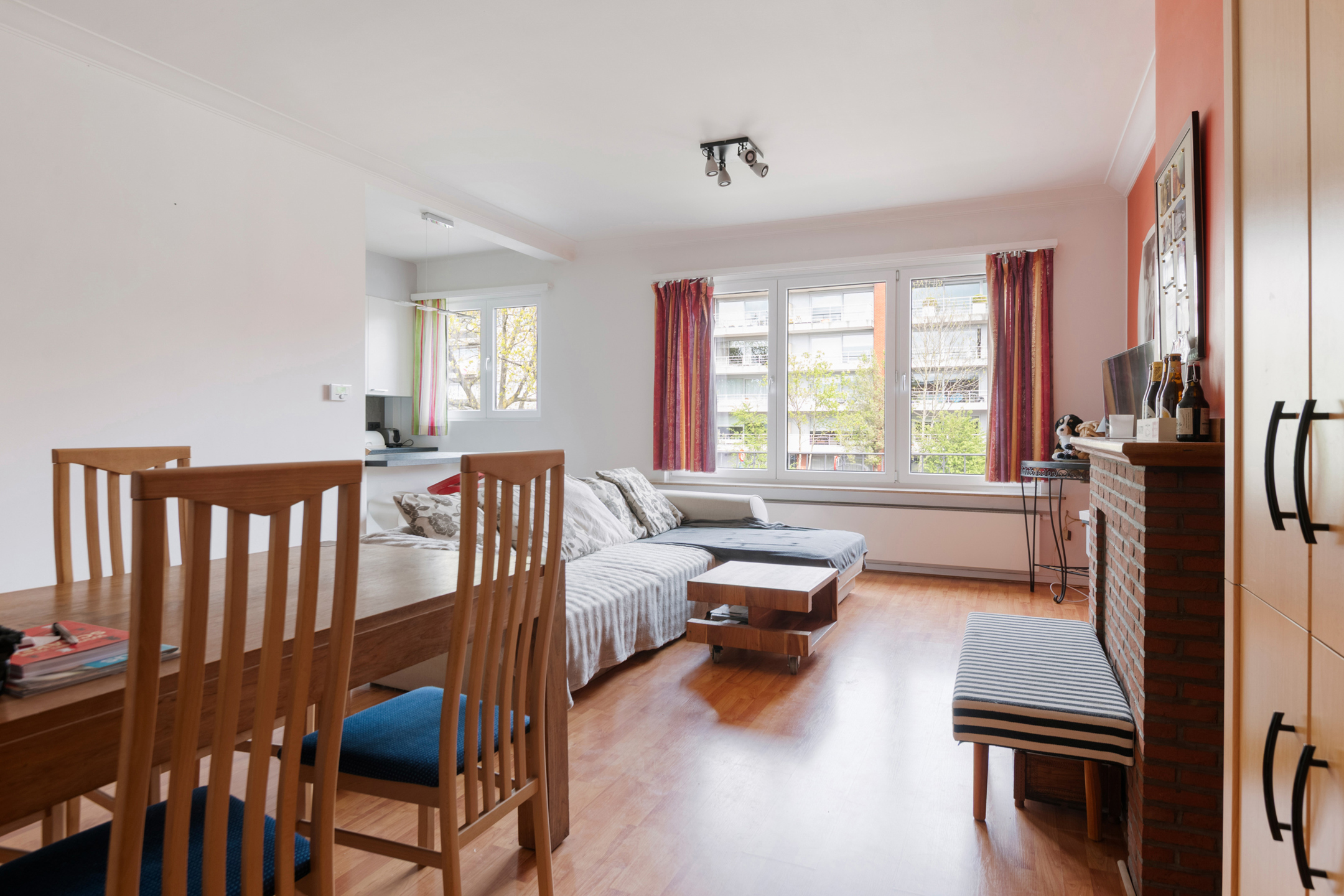 Appartement (90m²) met 2 slk's en ZW terras! - foto 4
