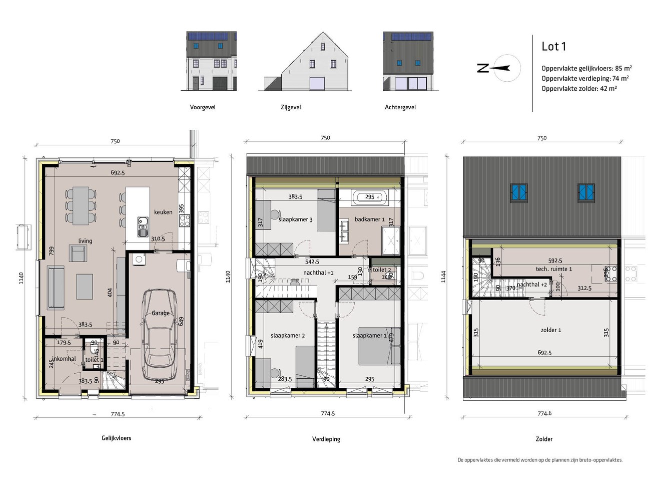 Energiezuinige halfopen met garage en 4 slpks - foto 3