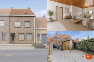 <strong>Adres: Bikschotestraat 110 - 8920 Bikschote</strong><br /><br />Op slechts 10 minuten van het centrum van Ieper en in de nabijheid van Langemark bevindt zich deze te renoveren woning, gelegen in het landelijke Bikschote. De woning beschikt momenteel over 3 slaapkamers en biedt, dankzij de extra verdieping, de mogelijkheid tot het creëren van nog 2 bijkomende slaapkamers. Hieronder vindt u de indeling en enkele troeven van het pand.<br /><br /><strong>Indeling</strong>
<ul>
<li>Gelijkvloers: inkomhal (10 m²), ruime woon- en eetkamer (37 m²), keuken (24 m²), hal en badkamer (5,5 m²) uitgerust met douche, enkele wastafel en een apart toilet.</li>
<li>1ste verdieping: nachthal (10 m²) met 3 slaapkamers (15 m², 12 m² en 12 m²).</li>
<li>2de verdieping: zolderruimte (30 m²) met uitbreidingsmogelijkheden.</li>
</ul>
<br /><strong>Kenmerken </strong>
<ul>
<li>Zuidwestgerichte koer</li>
<li>Renovatieplicht van toepassing (na isolatie van het hellend dak en vervanging van de enkele beglazing kan hieraan voldaan worden)</li>
<li>Elektriciteit niet conform en 1 asbestmateriaal te verwijderen (rookgaskanaal)</li>
</ul>
<br />Benieuwd naar de indeling? Check zeker <strong>onderstaande video</strong>. <br />Link: https://youtube.com/shorts/U3f90GCmt9o<br /><br />Meer informatie of een vrijblijvend bezoek?<br />Contacteer Eden op 0470 43 78 21 of mail info@minthus.be.