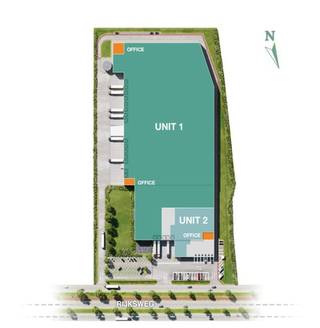 Het magazijn dat op een ideale zichtlocatie ligt aan de Rijksweg 19 in Bornem, gelegen op een steenworp afstand van zowel Antwerpen als Brussel...