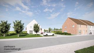 Nabij het centrum van Asper treffen we dit prachtig nieuwbouwproject aan. Het project geniet een uitzonderlijk goede ligging, zo zijn verscheidene bushaltes en een treinstation op wandelafstand. Alsook zijn er verschillende winkels, bakkers en slagers vlakbij. Toch kunt u hier genieten van de rust door het mooi aangelegde park. <br />De woning worden volledig afgewerkt met vrije materiaalkeuze. <br />De woningen genieten van de laatste technieken, zo is er een ventilatie D-systeem en een warmtepomp aanwezig.<br />De indeling gaat als volgt: inkomhal met toilet, bergruimte, ruime leef-en eetruimte met open keuken. <br />Op de eerste verdieping zijn er 3 slaapkamers en een badkamer. <br />Er is ook een vaste trap naar de zolder waar er een heel ruime 4e slaapkamer wordt gemaakt (volledig afgewerkt). Er is ook mogelijkheid om de zolder op te splitsen tot 4e en 5e slaapkamer. <br />Neem gerust contact op voor verdere inlichtingen.