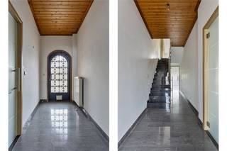 Deze verrassend ruime gezinswoning biedt een praktische indeling met vier volwaardige slaapkamers, ideaal voor gezinnen of wie extra ruimte zoekt.<br /><br />De inkomhal met gastentoilet geeft toegang tot de woonkamer enerzijds en de keuken anderzijds. De woonkamer staat in rechtstreeks contact met het zongeoriënteerde terras en de lager gelegen tuin. <br /><br />Op de eerste verdieping bevinden zich drie ruime slaapkamers en een badkamer met ligbad, toilet en wastafel met lavabo. <br /><br />Een vierde slaapkamer bevindt zich op de tweede verdieping.<br /><br />De zuidelijk georiënteerde tuin zorgt voor optimale lichtinval en is de perfecte plek om te ontspannen en te genieten van zonnige dagen. Bovendien beschikt de woning over een inpandige garage en een ruime kelder. <br /><br />Deze woning combineert rust, ruimte en een gunstige ligging. Interesse? Contacteer ons voor meer informatie of een bezichtiging!