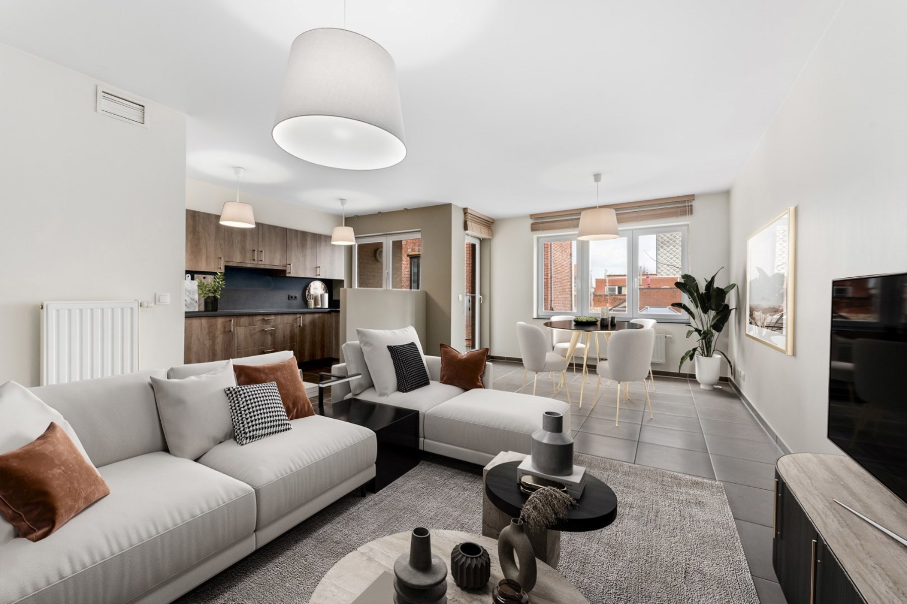 Recent appartement met 3 slaapkamers, 2 terrassen, ondergrondse parking, energielabel A - foto 1