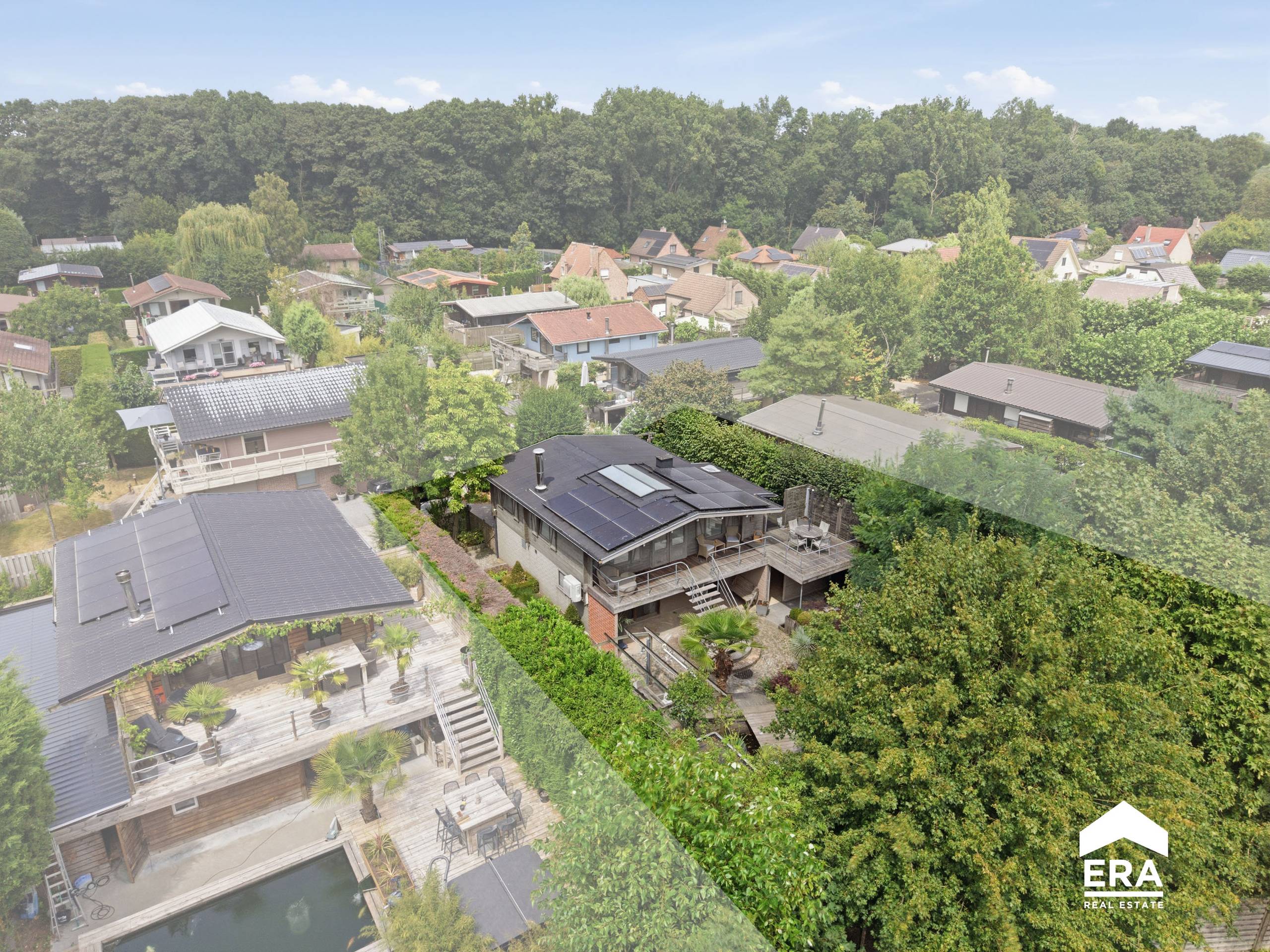 Wonen in alle rust, midden in het groene Nonnebos. - foto 4