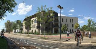 Project Louah is een modern nieuwbouwproject met 19 appartementen verdeeld over 3 verdiepingen. Er zijn appartementen met 1, 2 of 3 slaapkamers. Allemaal beschikken ze over een terras en de gelijkvloersappartementen hebben ook nog een klein privaat tuintje. Er is een ondergrondse parkeergarage met autostaanplaatsen en kelderbergingen. Elk appartement dient een parking en berging bij aan te kopen. Kopers kunnen genieten van 6% BTW indien ze aan de voorwaarden voldoen.<br />Dit appartement van 85m² omvat 2 slaapkamers en een terras van 9m². Via onze contacten in de bankwereld kan er een 100% financiering gebeuren (inclusief de volledige BTW tot 21%, exclusief beschrijfkosten op grondgedeelte).