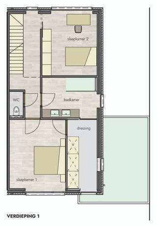 Hoogkwalitatieve, volledig afgewerkte BEN-nieuwbouwwoning op rustige, groene locatie
Deze stijlvolle BEN-nieuwbouwwoning in Herzele combineert hoogwaardige bouwkwaliteit, hedendaags wooncomfort en energiezuinigheid met een uitstekende bereikbaarheid nabij de E40 en het treinstation.
De moderne houtskeletwoning is uitgerust met een warmtepomp, zonnepanelen, ventilatiesysteem D en domotica en werd gebouwd met bijzondere aandacht voor kwaliteit, duurzaamheid en comfort.
Met een bewoonbare oppervlakte van 217 m², vier slaapkamers en twee badkamers biedt de woning uitzonderlijk veel ruimte, verdeeld over drie volwaardige verdiepingen.
Op het gelijkvloers (64,5 m²) bevinden zich een ruime inkomhal met vestiaire, lichtrijke leefruimte, open keuken, berging en gastentoilet.
De eerste verdieping (62 m²) omvat twee ruime slaapkamers, dressing, badkamer, afzonderlijk toilet en een groot dakterras met groen uitzicht.
Op de tweede verdieping (59,5 m²) bevinden zich nog twee slaapkamers, bergruimte, toilet en een tweede badkamer. Daarnaast is er een praktische zolderruimte van 31,5 m².
€ 540.000 – VOLLEDIG AFGEWERKT
De woning wordt voor € 540.000 excl. BTW en registratierechten volledig afgewerkt aangeboden. In deze prijs zijn dus ook keuken, toiletten, beide badkamers, ingebouwde spots, volledig aangelegde tuin en oprit inbegrepen.
De prijs is gebaseerd op een standaardafwerking conform de voorliggende offertes voor keuken en sanitair. Andere materialen, toestellen of afwerkingen zijn uiteraard mogelijk in overleg met de bouwheer, mits verrekening van de eventuele meerkost.
Grondwaarde: € 145.000 (12% registratierechten)
Constructiewaarde incl. standaardafwerking: € 395.000 (21% BTW)
Een ruime, energiezuinige en hoogkwalitatief afgewerkte nieuwbouwwoning waar u zonder bijkomende noodzakelijke afwerkingskosten kunt intrekken.
Meer info: https://3gheconstruct.be/te-koop/ressegemstraat-9550-herzele
G-score: A | P-score: A