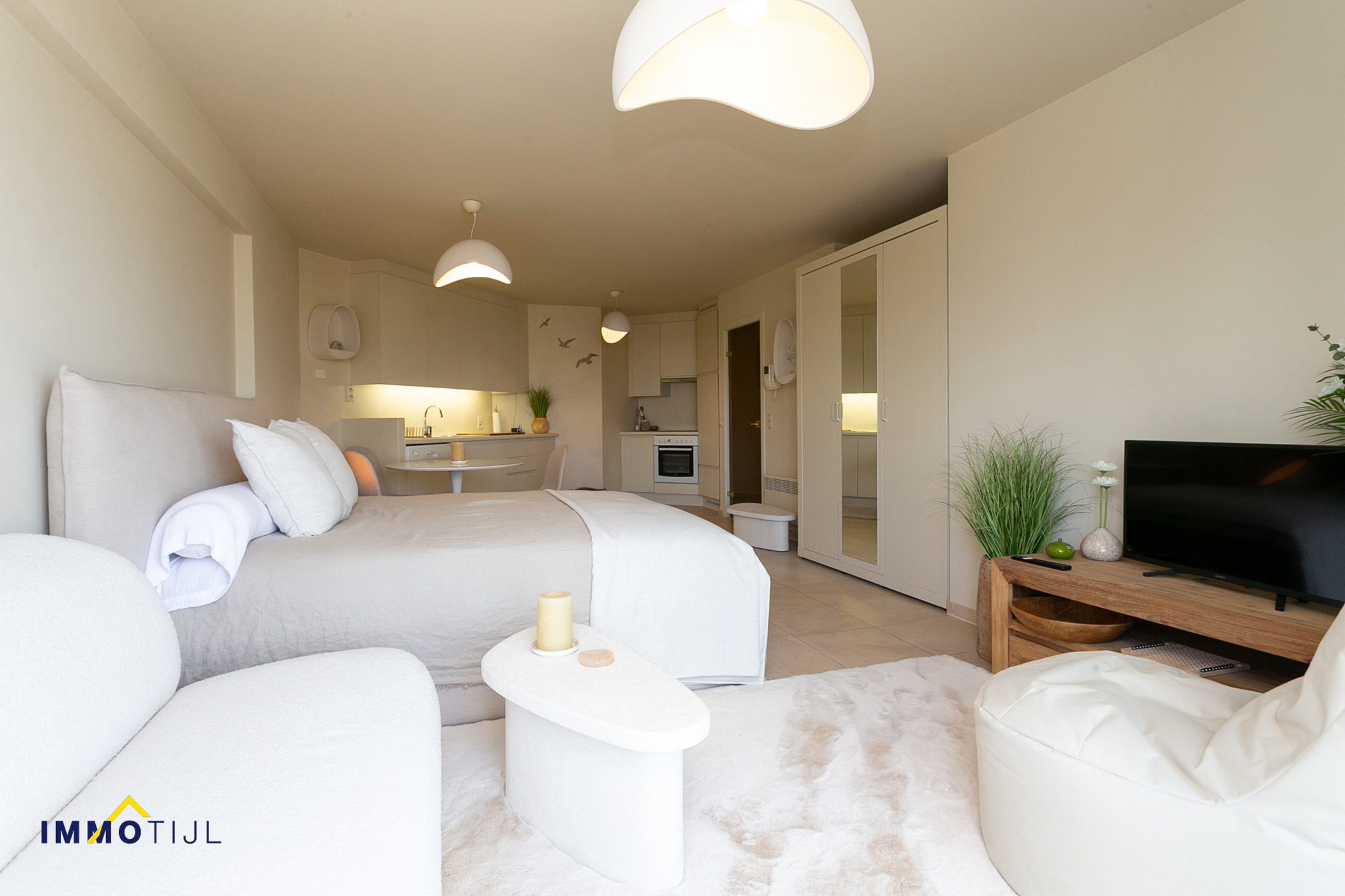 Instapklare studio met prachtig zicht in Oostende! - foto 5