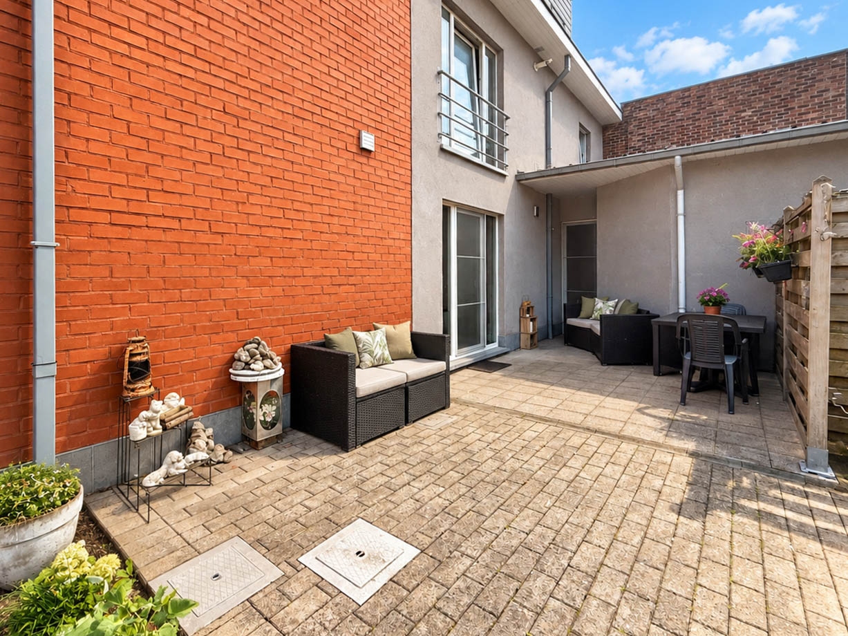 Te koop, 2 slaapkamer-appartement met terras en autostaanplaats te Merelbeke! - foto 5