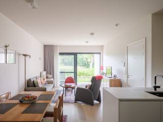 Assistentiewoning, met goed huurrendement, 2 slpk terras en tuin binnen een parkproject De assistentiewoning, die op dit moment is verhuurd, maakt...