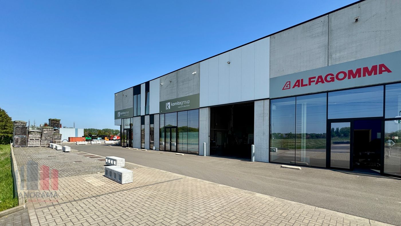 Opslagruimte van 209 m² met ruime privatieve parking te koop in Merchtem - foto 4
