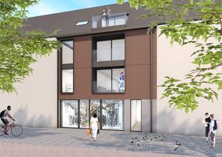 <strong>EXCLUSIEF, KLEINSCHALIG NIEUWBOUWPROJECT 'MORELLO' - 3 LUXUEUZE BEN-APPARTEMENTEN EN 1 COMMERCIËLE RUIMTE.</strong><br /><br />Een duurzaam nieuwbouwproject zal gebouwd worden in het centrum van Hoogstraten tegenover de Sint-Katharinakerk bestaande uit 3 BEN-appartementen en 1 commerciële handelsruimte. <br />Ondergronds is er een parkeergarage voorzien van autostaanplaatsen, fietsstaanplaatsen en private bergingen. <br /><br />Dit unieke project wordt voor de toekomstige bewoners gerealiseerd op een zeer centrale locatie in het bruisende Hoogstraten op wandelafstand van de nodige voorzieningen. <span>De stijlvolle en tijdloze architectuur in combinatie met de strategische ligging verzekeren een aangenaam wooncomfort en een duurzame investering op lange termijn.</span><br /><br />Alle appartementen worden volledig afgewerkt opgeleverd en worden gebouwd met kwaliteitsvolle materialen om garant te staan voor een hoogwaardige afwerking.<br /><br />Het volledige project wordt gebouwd volgens de BEN-norm. BEN staat voor Bijna Energie Neutraal waarbij een E-peil van 30 of lager gerealiseerd wordt.<br /><br /><span>De appartementen worden allen praktisch ingedeeld waarbij ruime budgetten zijn voorzien om uw appartement naar eigen smaak af te werken. </span><br /><br /><span><strong>BIJZONDERHEDEN</strong></span><br /><span>Vloerverwarming. Warmtepomp. Aluminium schrijnwerk. Dubbele isolerende beglazing. <br />Ventilatiesysteem type-D. Zonnepanelen aanwezig. Lift aanwezig.</span><br /><br /><span>Bij een tijdige aankoop heeft u de mogelijkheid het appartement af te werken volgens uw eigen smaak en wensen.</span><br /><span>Tijdens de volledige realisatie van het project kan u rekenen op een persoonlijke begeleiding door de ontwikkelaar en een transparante en open communicatie.</span><br /><br /><span>Plannen, prijzen en lastenboek zijn te bekomen op kantoor.</span><br /><span>Contacteer ons voor meer informatie!</span>