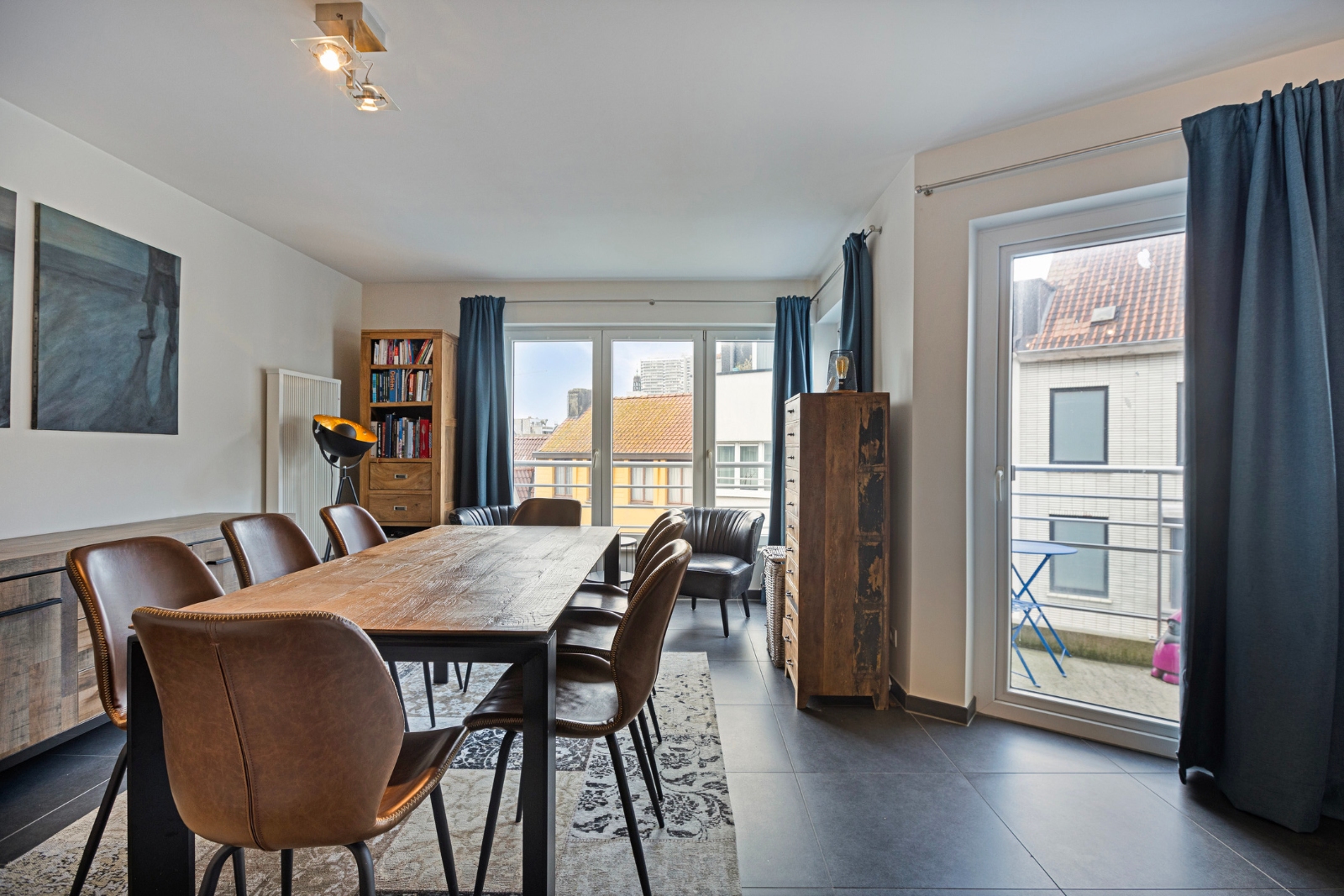 Duplex appartement met 2 slaapkamers en terras, incl. studio - foto 4