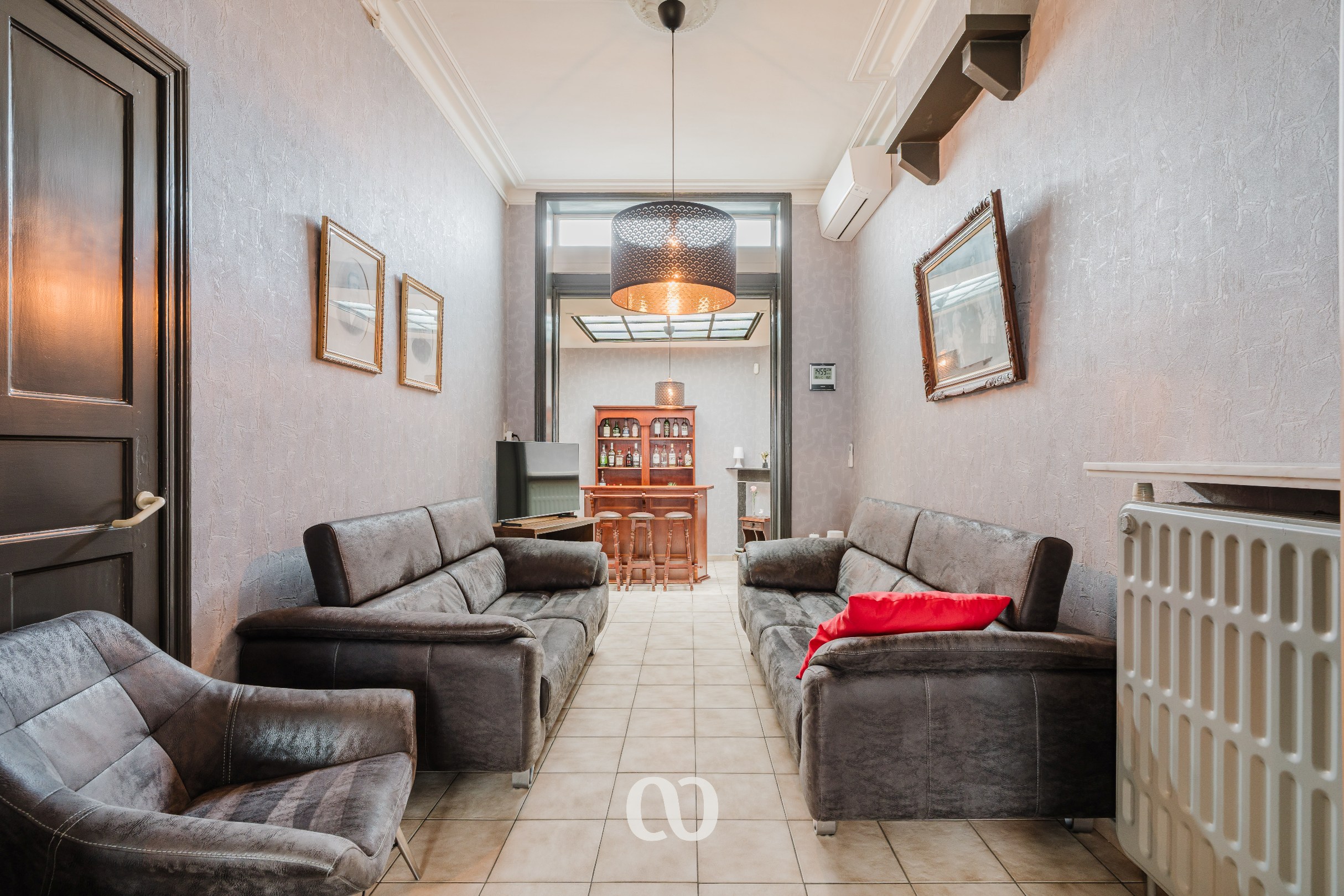 Grande maison de maître avec 8 chambres et jardin au centre d'Oudenaarde. - photo 4