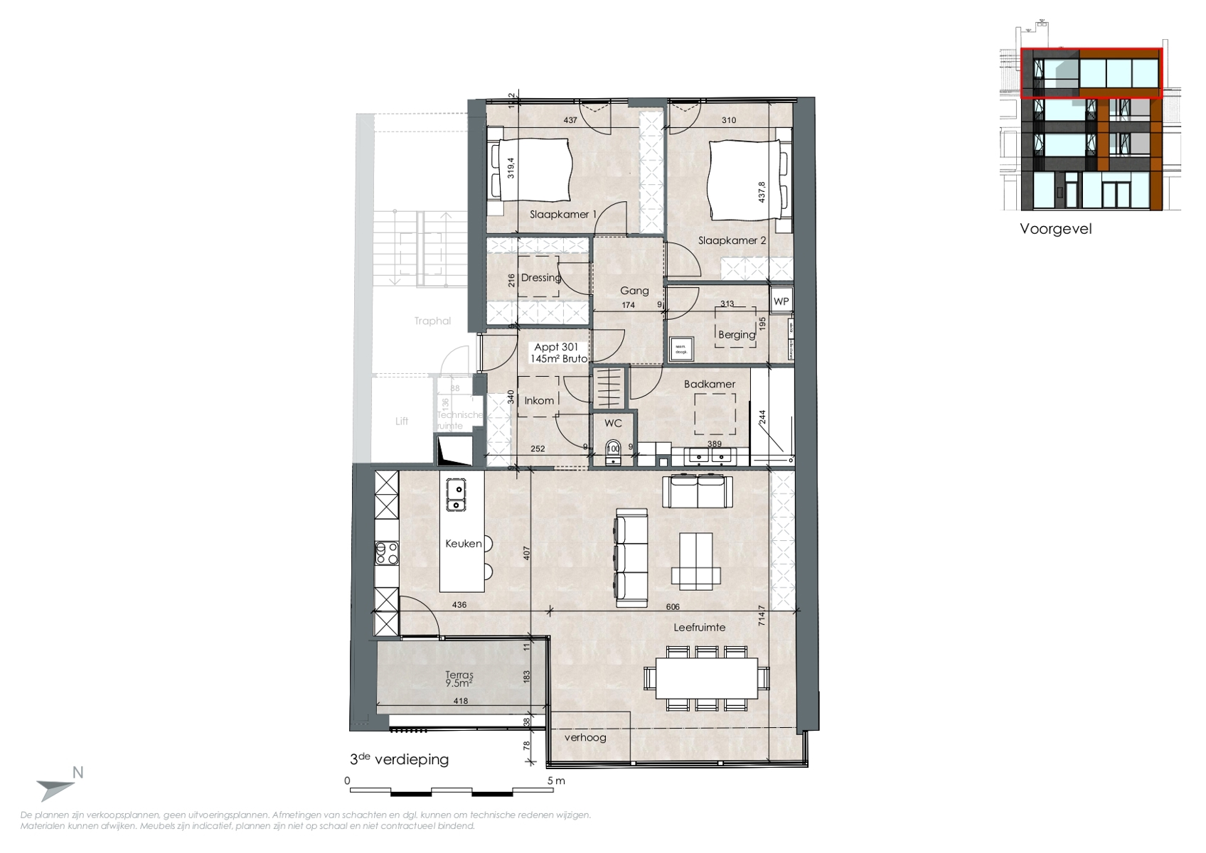 Appartement te koop in Mol met 2 slaapkamers - foto 5