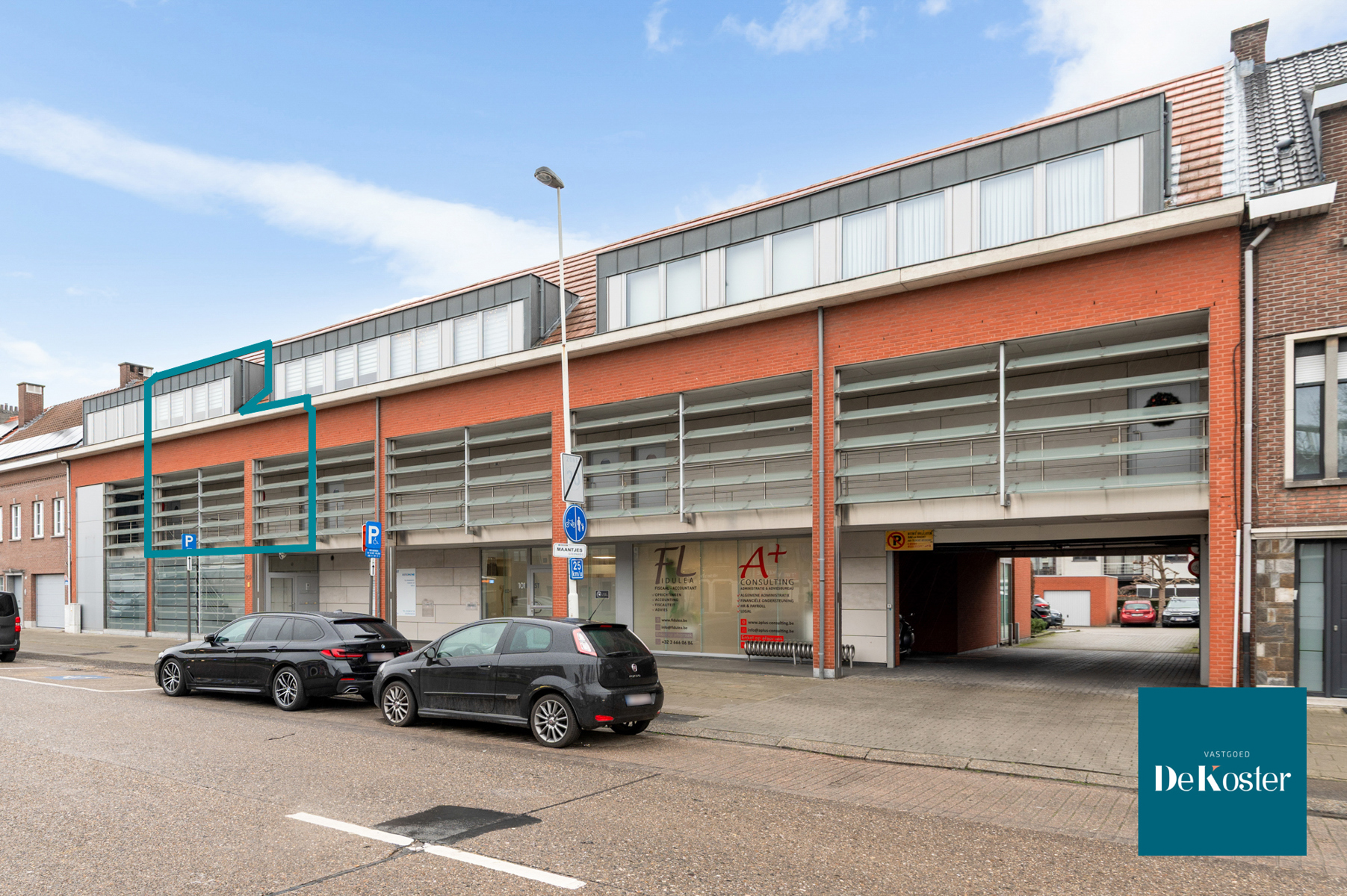 Stijlvol duplexappartement met ruim terras en garage - foto 2