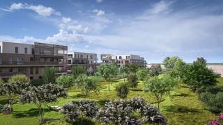 Polderpark is een toekomstgericht woonproject waar comfortabel wonen en rust perfect samenkomen. U geniet hier van een groene woonomgeving met zicht op de polders, terwijl alle voorzieningen binnen handbereik zijn. Met scholen, winkels en sportfaciliteiten vlakbij én een vlotte bereikbaarheid via de A12 en omliggende steden, woont u hier op een toplocatie.<br /><br />De appartementen zijn volledig futureproof en voldoen aan de nieuwste normen op het vlak van isolatie, ventilatie en regenwaterrecuperatie. Zo geniet u niet alleen van een hoog wooncomfort, maar ook van lage energiekosten.<br /><br />U heeft de keuze uit een gevarieerd aanbod van 1-, 2- en 3-slaapkamerappartementen, stuk voor stuk ontworpen met oog voor licht, ruimte en praktisch wooncomfort. Of u nu alleen woont, met z’n tweeën of met het gezin — hier vindt u gegarandeerd een woning die bij u past. Bovendien zijn er ruime budgetten voorzien voor vloeren, badkamer en keuken, zodat u uw appartement volledig naar eigen smaak en stijl kan inrichten.<br /><br />Elke wooneenheid beschikt over een ruim terras, waar u optimaal kan genieten van de zon en het buitenleven. In de ondergrondse verdieping zijn autostaanplaatsen, private bergingen en een fietsenstalling voorzien.<br /><br />Interesse? Het gepubliceerde aanbod is slechts een greep uit de mogelijkheden. Contacteer ons via 0479/80.40.97 of lauren@vastgoed03.be<br />en ontdek het volledige aanbod, de plannen en het lastenboek tijdens een persoonlijk gesprek.