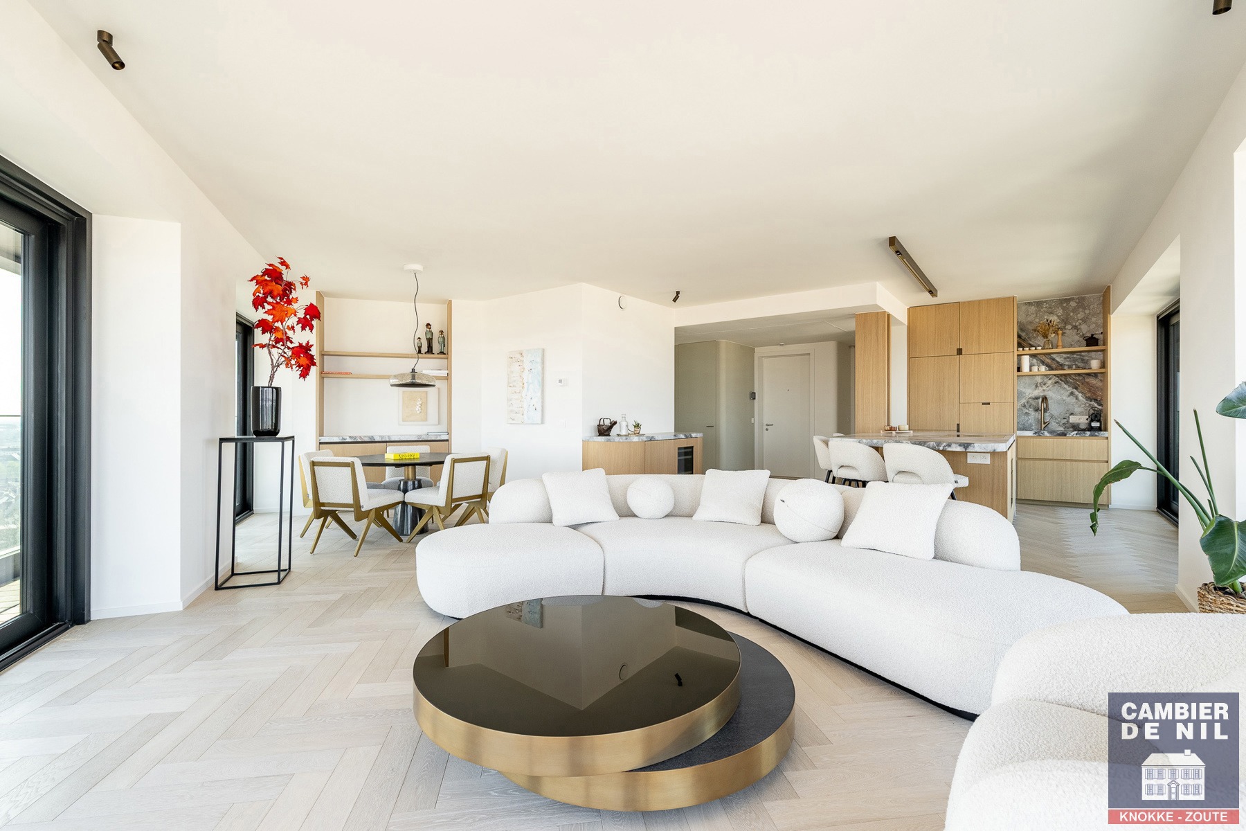 Luxueus nieuwbouw appartement met panoramisch uitzicht over Knokke-Heist, hinterland en zee - foto 5