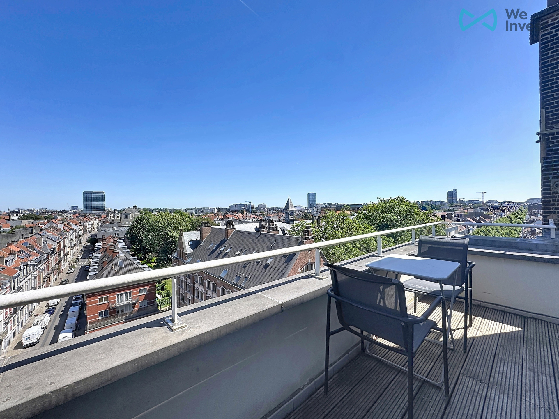 Stedelijke parel: studio met terras in Elsene - foto 4