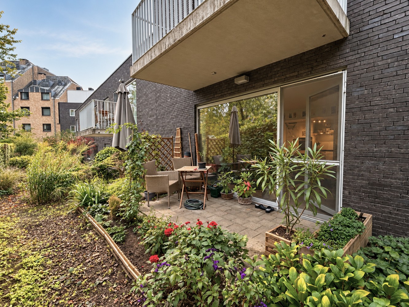 Gelijkvloers appartement met EPC label A, ruim terras en autostaanplaats - foto 4