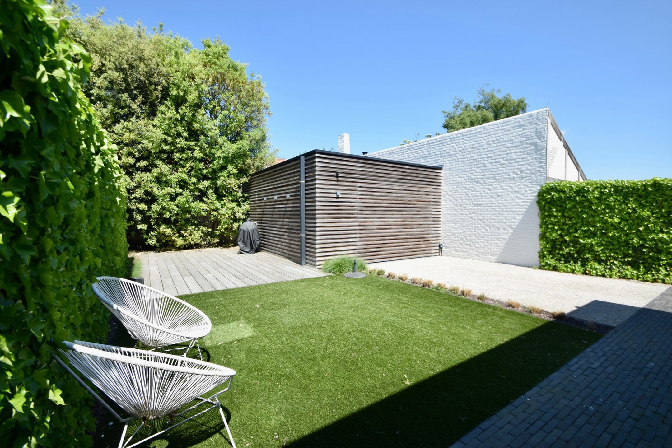 Hedendaagse, recente koppelwoonst centraal gelegen te oud-Knokke. - foto 5