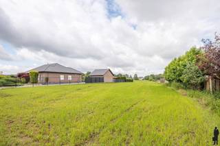 <p><strong>Unieke bouwgrond voor open bebouwing met achterliggend perceel van ca. 6.329 m² te Essen</strong></p>
<p><strong> </strong></p>
<p>Bent u op zoek naar een bouwgrond waar <strong>ruimte, privacy en natuurbeleving</strong> centraal staan? Dan is deze uitzonderlijke eigendom in Essen beslist een unieke opportuniteit.<br />Deze eigendom omvat een bouwlot voor <strong>open bebouwing</strong> van ca. <strong>1.165 m²</strong>, gecombineerd met een achterliggend perceel van ca. <strong>5.164 m²</strong>, goed voor een totale oppervlakte van maar liefst <strong>6.329 m²</strong>. Een zeldzame kans voor wie droomt van een vrijstaande woning met een uitzonderlijk grote tuin, open zichten en maximale privacy.<br />Dankzij de gunstige bouwvoorschriften biedt dit perceel tal van mogelijkheden voor het realiseren van een ruime gezinswoning. Zowel een moderne architectuur met plat dak als een meer landelijke woning met hellend dak behoren tot de mogelijkheden.<br /><br /><strong>Ligging<br /></strong>Het perceel is gelegen in een rustige en groene omgeving te <strong>Essen</strong>, waar u geniet van een aangename combinatie van natuur, wooncomfort en bereikbaarheid. Winkels, scholen, openbaar vervoer en andere dagelijkse voorzieningen bevinden zich op korte afstand. Hier woont u in alle rust, omringd door groen, terwijl u toch geniet van een vlotte verbinding naar het centrum van Essen, Kalmthout en Nederland.<br /><br /><strong>Bouwmogelijkheden<br /></strong>- Bestemd voor <strong>open bebouwing<br /></strong>- Totale perceeloppervlakte van ca. <strong>6.329 m²<br /></strong>- Bouwlot van ca. <strong>1.165 m²<br /></strong>- Achterliggend perceel van ca. <strong>5.164 m²</strong><strong><br /></strong>- Maximale bouwdiepte van <strong>20 meter<br /></strong>- Minimale voorgevelbreedte van <strong>8 meter<br /></strong>- Maximale kroonlijsthoogte van <strong>7 meter<br /></strong>- Zowel <strong>plat dak</strong> als <strong>hellend dak</strong> toegestaan<br />- Mogelijkheid tot het oprichten van een bijgebouw volgens de geldende voorschriften<br /><br /><strong>Bijzonderheden<br /></strong>- Totale oppervlakte van ca. <strong>6.329 m²<br /></strong>-<strong> Zuidwestelijk georiënteerde tuin<br /></strong>- Uitzonderlijk diep perceel<br />- Mogelijkheid tot het bouwen van een vrijstaande woning<br />- Open zichten op de omgeving<br />- Veel privacy en rust<br />- Tal van bouwmogelijkheden<br />- Groene en residentiële omgeving</p>
<p>De zuidwestelijke oriëntatie zorgt ervoor dat u optimaal geniet van de zon vanaf de middag tot in de avonduren. De uitzonderlijke perceeldiepte creëert bovendien een uniek gevoel van vrijheid en biedt ruimte voor een prachtige tuin, speelweide, hobbyruimte of het houden van dieren.</p>
<strong>Een uitzonderlijke opportuniteit voor wie op zoek is naar een exclusieve bouwgrond waar ruimte, natuur en woonkwaliteit perfect samenkomen. Contacteer ons gerust voor meer informatie, plannen of de verkavelingsvoorschriften</strong>