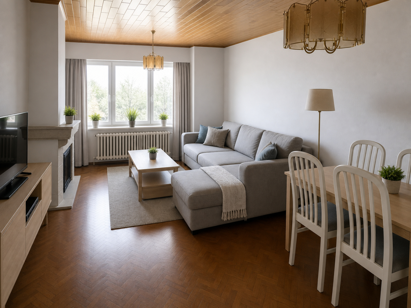 Ruim 3-slaapkamer appartement met zicht op de duinen - foto 2