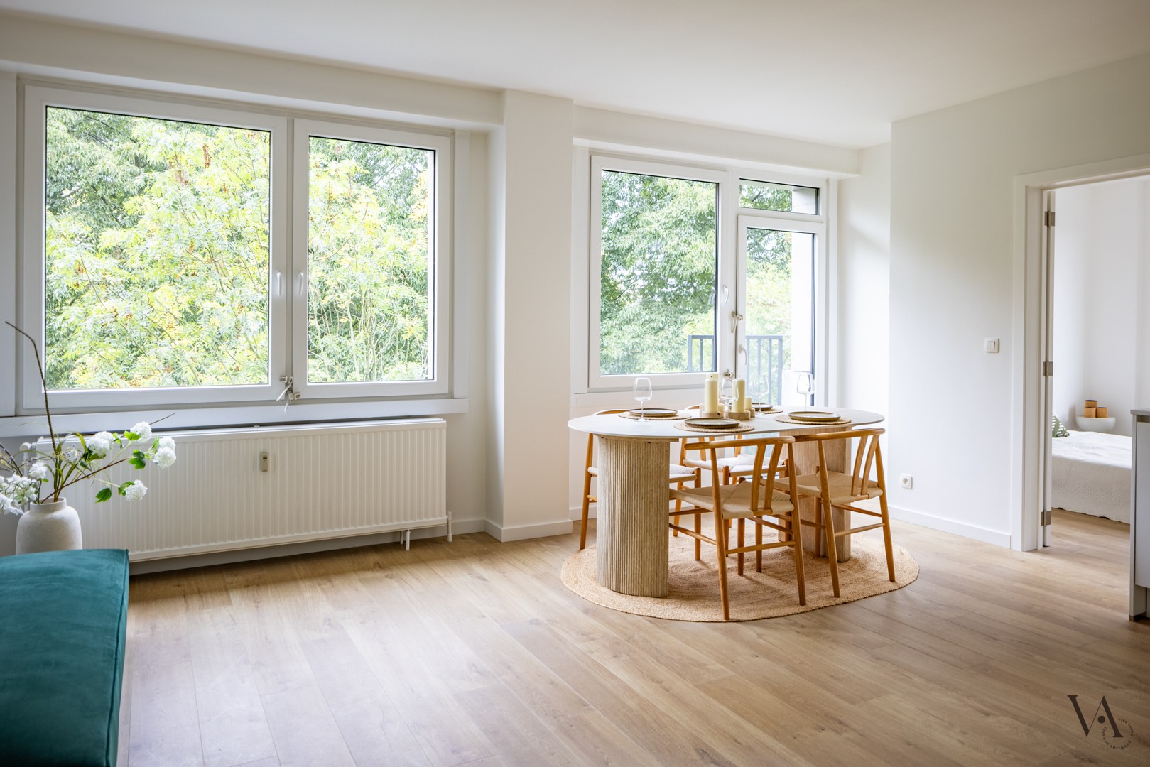 Zonnig hoekappartement met 2 slaapkamers op toplocatie in Leuven - foto 4