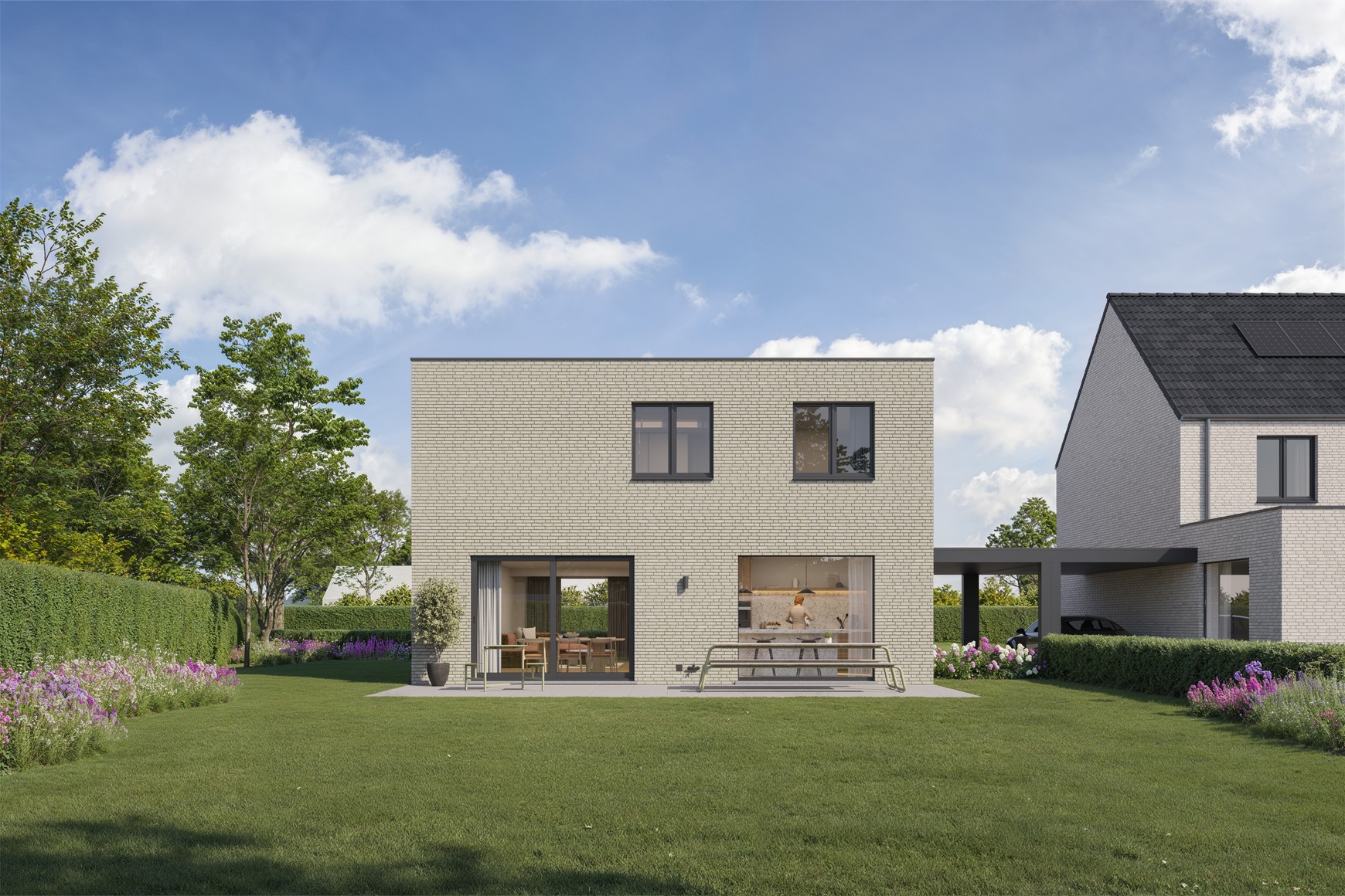 Moderne villa in het landelijke Wachtebeke - photo 1