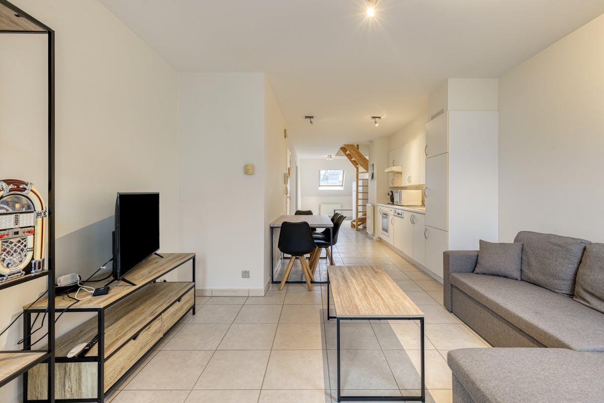 Lichtrijk duplex appartement te koop in centrum blankenberge - foto 3