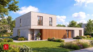 <p>Uniek nieuwbouwproject met koppelvilla nabij het centrum aan 6% BTW*. </p><p> </p><p>Dit Project bestaat uit <strong>twee volwaardige halfopen woningen</strong>, ook ideaal als kangoeroewoning. </p><p>De ene woning beschikt over een verdieping, de andere is een <strong>ruime bungalow met alle leefruimtes op de begane grond</strong>.</p><p>Beide woningen bieden zeer ruime woonkamers, <strong>3 slaapkamers en een inpandige garage.</strong> Bovendien beschikken ze over uitzonderlijk ruime percelen van respectievelijk <strong>737 m² en 860 m²</strong>.</p><p>Er wordt ingezet op <strong>hoogwaardig wooncomfort en energiezuinigheid</strong>, met onder meer een warmtepomp, vloerverwarming, zonnepanelen, uitstekende isolatie en ventilatie. De woningen worden zelfs <strong>voorzien van aangelegde</strong> <strong>opritten en terrassen</strong>.</p><p>De keuken kan volledig naar eigen smaak en budget kan worden samengesteld en toegevoegd aan 6% BTW*.</p><p> </p><p>Dankzij de combinatie van twee zelfstandige woningen, royale percelen en een bungalow is dit een bijzonder interessante woonoplossing voor <strong>meerdere generaties, ouders en kinderen of wie vandaag comfortabel wil wonen met het oog op de toekomst</strong>.</p><p> </p><p><em><i>Bekijk de plannen voor de volledige indeling en meer informatie of contacteer ons voor een vrijblijvende afspraak.</i></em></p><p><i>*6%BTW mogelijk onder voorwaarden.</i></p><p>3D beelden zijn illustratief en niet bindend.</p>
