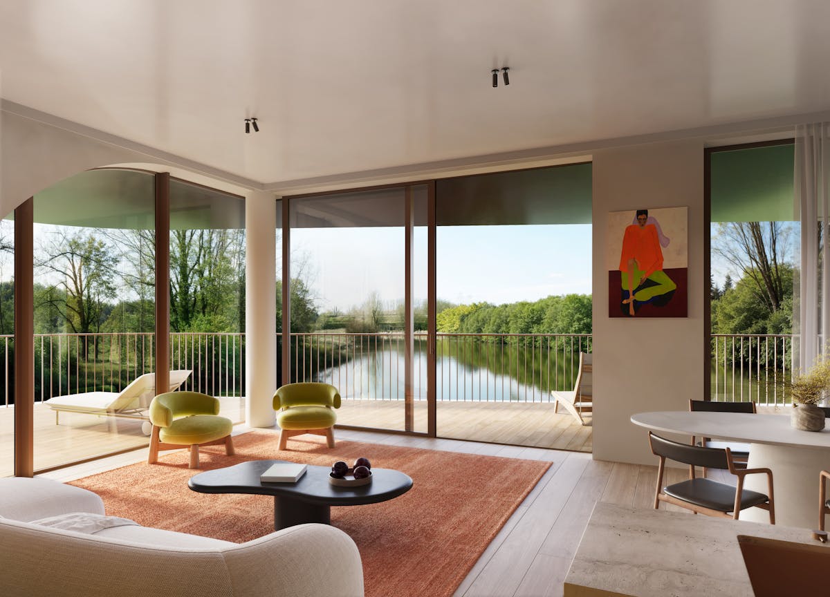 Exclusief wonen aan de Leie met uitzonderlijk terras (55m²)! - foto 1