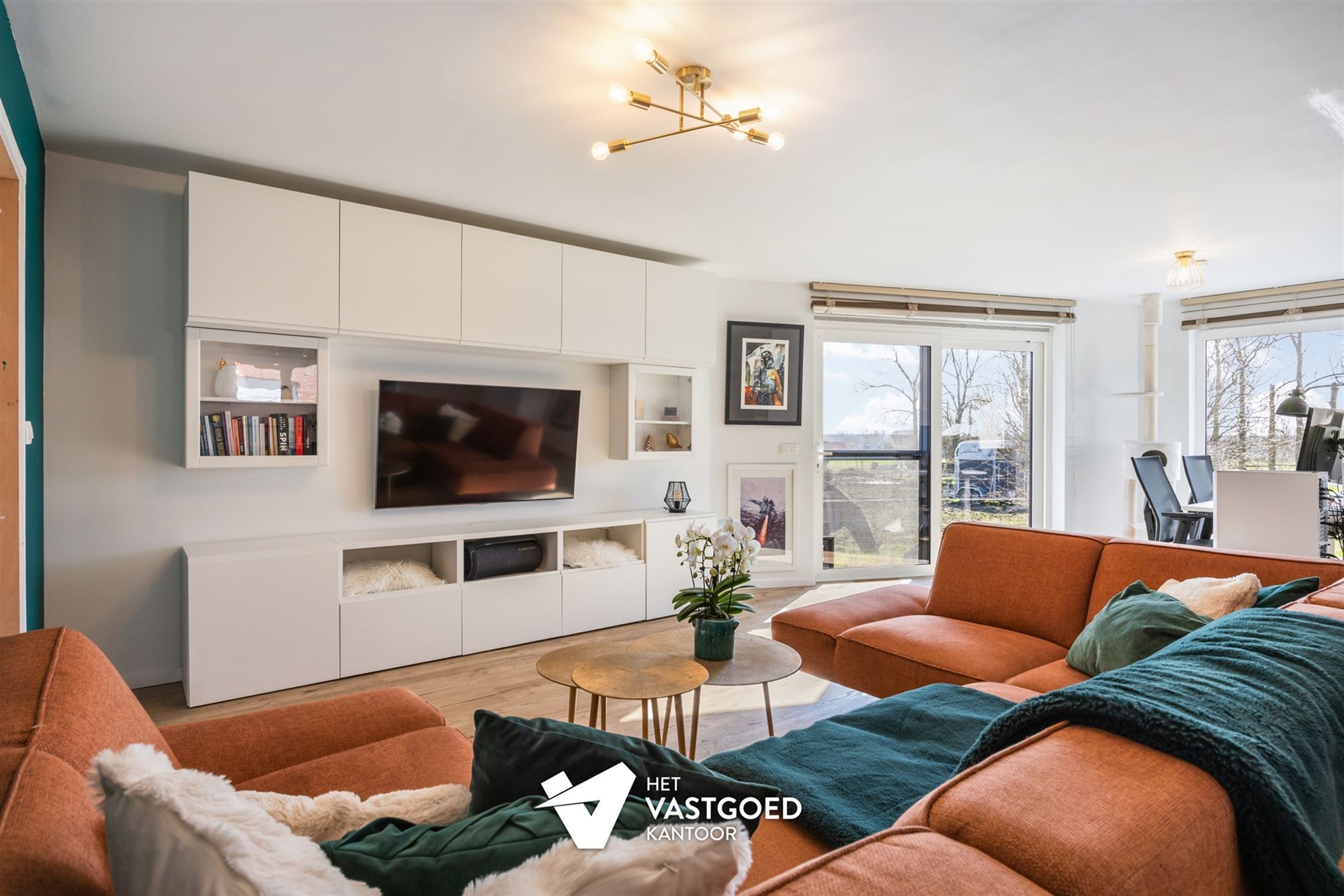 HEEL KNUSSE GELIJKVLOERSE WONING MET 3 SLAAPKAMERS EN ZUIDGERICHTE TUIN TE BUDINGEN - foto 4