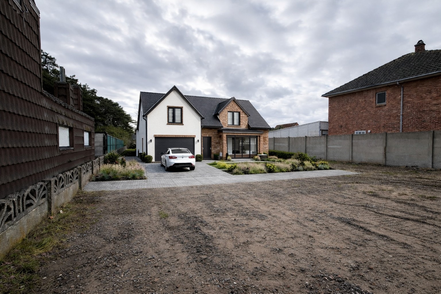 Bouwgrond voor open bebouwing met achterliggend perceel - foto 4