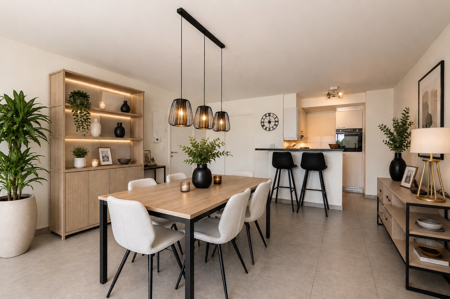 Modern appartement met 2 slaapkamers in centrum Zeveneken - foto 4