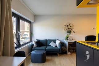 Op zoek naar een compacte, kwalitatieve woonst of een interessante investering in hartje Leuven?Dit stijlvol gerenoveerde appartement van 32 m²,...