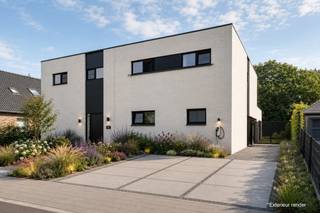 Voor meer info en foto’s, surf naar www.swevers.be – deze recente halfopen bebouwing in de Stationsstraat 85 D in Houthalen-Helchteren combineert ruimte, comfort en energiezuinig wonen op een uitstekende locatie. De woning werd gebouwd in 2019, is volledig instapklaar en afgewerkt met kwalitatieve, neutrale materialen. Met een bewoonbare oppervlakte van 203 m² op een zuidgericht perceel van 1.266 m² geniet u hier van veel licht, een praktische indeling en een aangenaam gevoel van rust. Vergis u niet, de tuin loopt volledig door tot achteren waardoor u op uw eigen perceel volop van de natuur kan genieten of de kinderen in alle vrijheid kunnen ravotten. Op het gelijkvloers komt u binnen via de inkomhal met gastentoilet. Verder vindt u een ruime wasplaats, een ruime bureauruimte die ook kan dienen als gelijkvloerse slaapkamer, en een lichtrijke leefruimte van ongeveer 40 m² met zicht op terras en tuin. De open keuken van 14 m² is volledig uitgerust met hoogwaardige toestellen, waaronder een stoomoven, heteluchtoven, koffieapparaat, vaatwasser en inductiekookplaat. Aansluitend zijn er nog een berging en een extra hal met ingemaakte kasten. De verdieping telt nog vier volwaardige slaapkamers van 14 m², 12 m², 10,60 m² en 10,60 m², een extra bergruimte, een badkamer met douche en dubbele lavabo, en een apart toilet. Dankzij de vele praktische bergruimtes is elke vierkante meter optimaal benut. Buiten geniet u van een ruime, zuidgerichte tuin met blijvend groen verzicht achteraan door het aangrenzende agrarische gebied. Extra troeven zijn vloerverwarming, zonnepanelen, warmtepomp, domotica, videofoon, screens aan de achterzijde en een elektrische poort. Winkels, scholen, openbaar vervoer en snelwegen bevinden zich vlakbij. Voor meer informatie, bel 011 255 155. Bron bewoonbare oppervlakte: EPC – verslag.