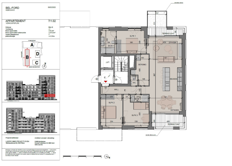 Roeselare-centrum: 40 appartementen in de Wortelstraat  zijn zeer gunstig georiënteerd. - foto 2