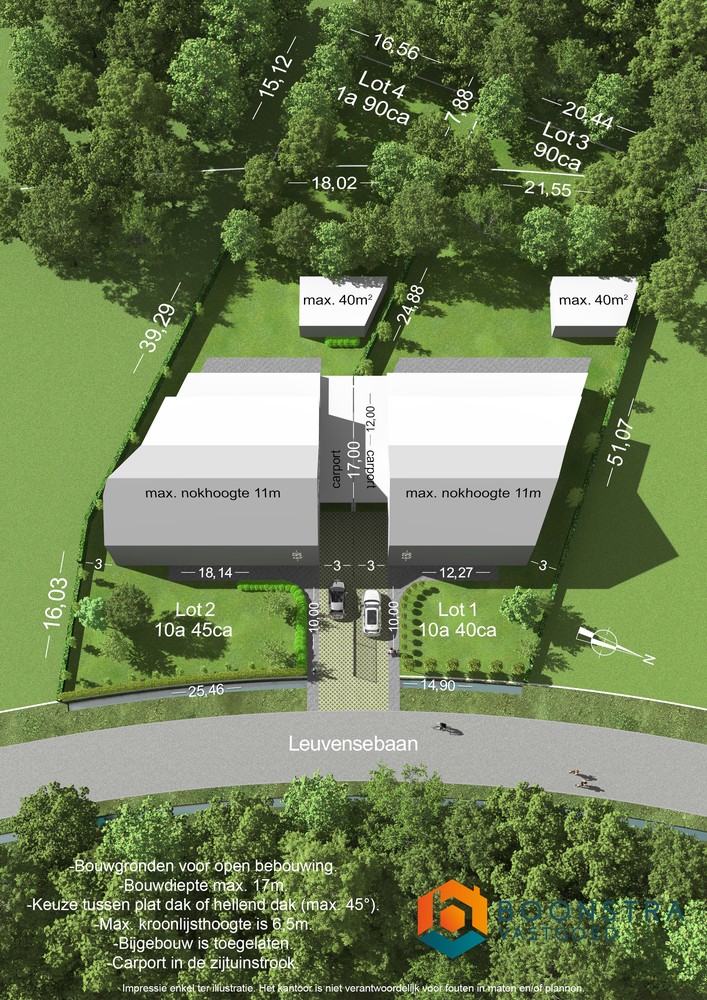 Bouwgrond voor open bebouwing op perceel van 1.235 m² te Schriek - foto 4