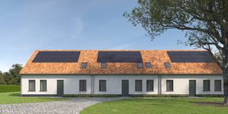 TE KOOP in DE PINTE Bosstraat 1Mooi en centraal gelegen project voor het bouwen van een 3 woningen (2 half-open bebouwing en een gesloten).Nieuwe...