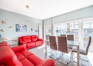 Zonnig, gelijkvloers appartement met 1 slaapkamer en zijdelings zicht op zee te koop in de residentie Solterra. Deze residentie is gelegen in de...