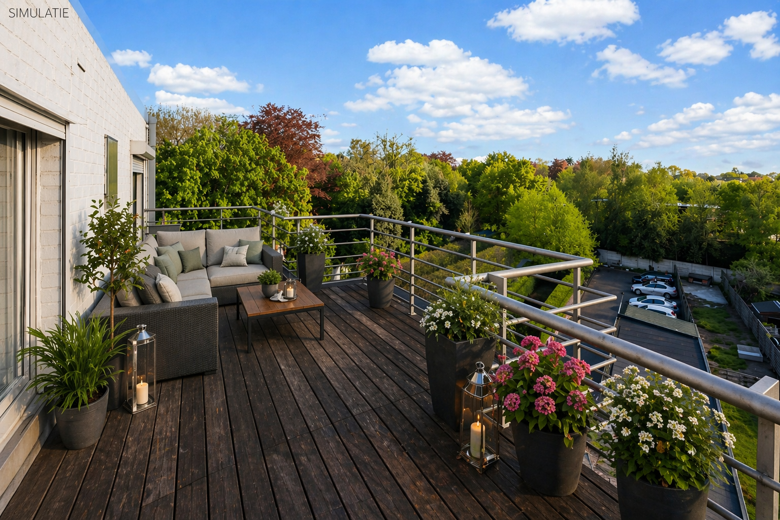 Appartement met ruime terrassen te koop in Waregem - foto 4